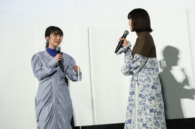 岸井ゆきの、浜辺美波、杉野遥亮が登壇！『やがて海へと届く』プレミア試写会（15枚目）