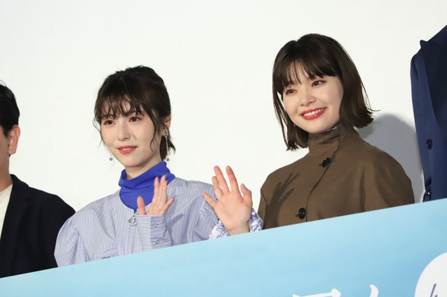 岸井ゆきの、浜辺美波、杉野遥亮が登壇！『やがて海へと届く』プレミア試写会（19枚目）