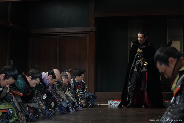 秀吉、光秀、信長…『首』より（8枚目）