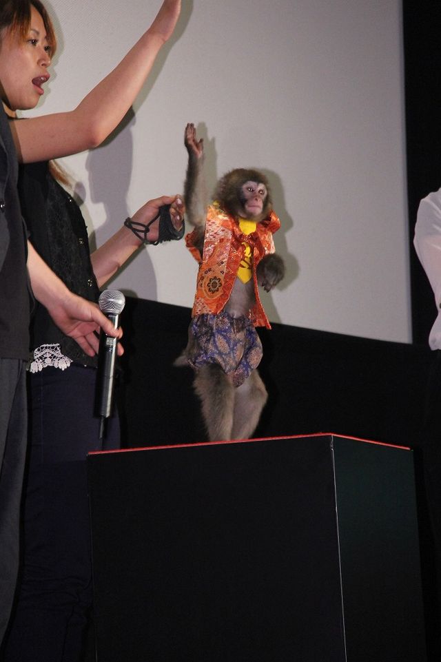 深キョンがセクシードレスで来場！映画『超高速!参勤交代』初日舞台あいさつフォトギャラリー（14枚目）