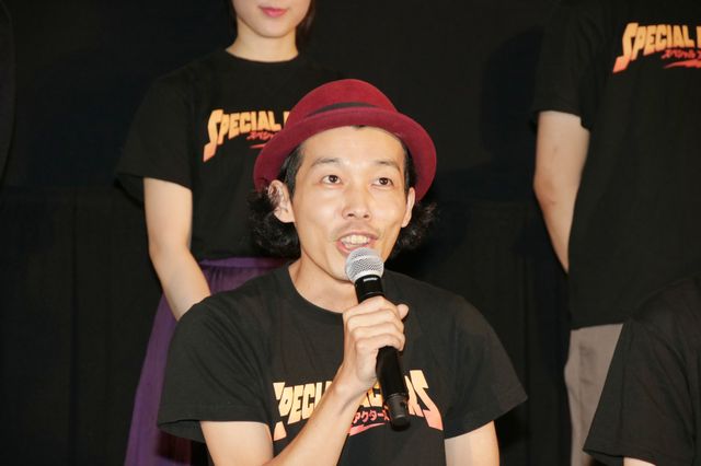 上田慎一郎監督新作『スペシャルアクターズ』初日舞台あいさつ（5枚目）
