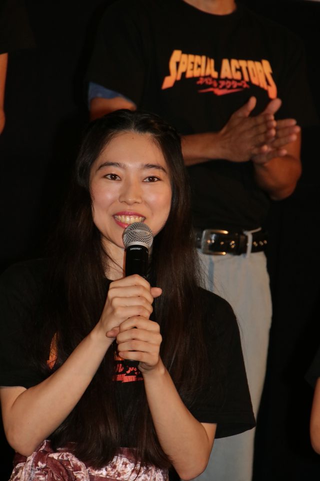 上田慎一郎監督新作『スペシャルアクターズ』初日舞台あいさつ（12枚目）