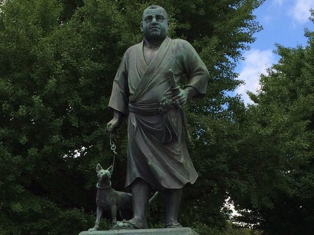 東京・上野にある西郷隆盛像