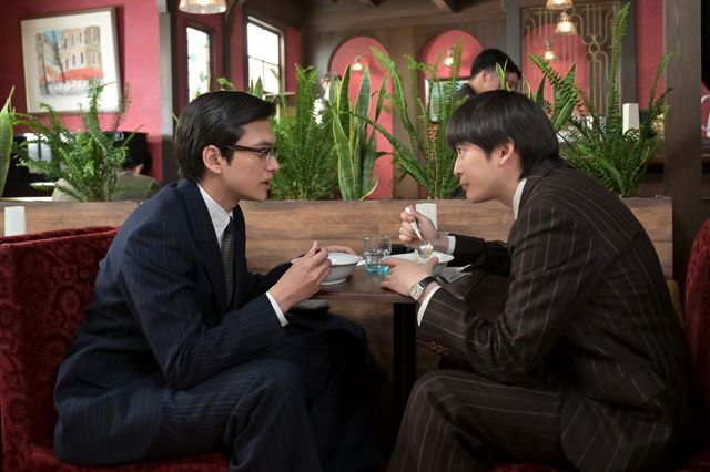 手嶌治虫（眞栄田郷敦）が嵩（北村匠海）に声をかけ…「あんぱん」第19週「勇気の花」第95回（2枚目）