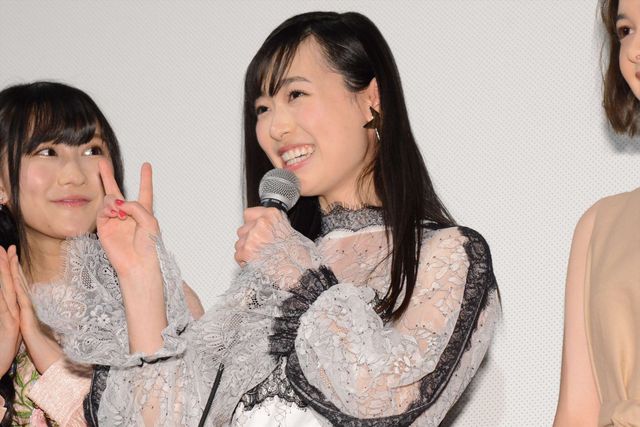 福原遥・玉城ティナ、美少女共演！『女々演』初日舞台あいさつ（9枚目）