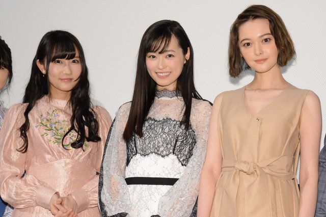 福原遥・玉城ティナ、美少女共演！『女々演』初日舞台あいさつ（10枚目）