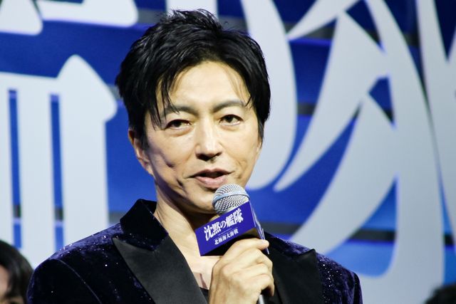 大沢たかお、上戸彩ら登壇！『沈黙の艦隊　北極海大海戦』完成報告会（7枚目）