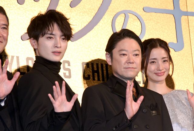 阿部サダヲ、上戸彩、玉森裕太ら集結！『シャイロックの子供たち』完成披露舞台あいさつ（18枚目）