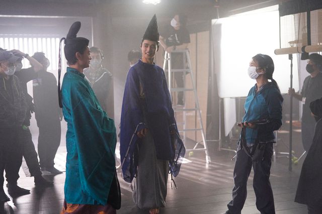 貴重なメイキング写真3点！『陰陽師0』より（3枚目）