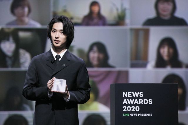 ＜21枚＞横浜流星のキュートな笑顔も！「LINE NEWS Presents NEWS AWARDS 2020」（9枚目）