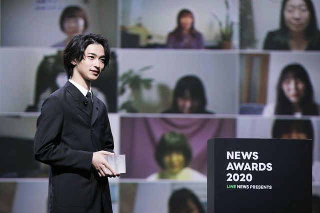 ＜21枚＞横浜流星のキュートな笑顔も！「LINE NEWS Presents NEWS AWARDS 2020」（12枚目）