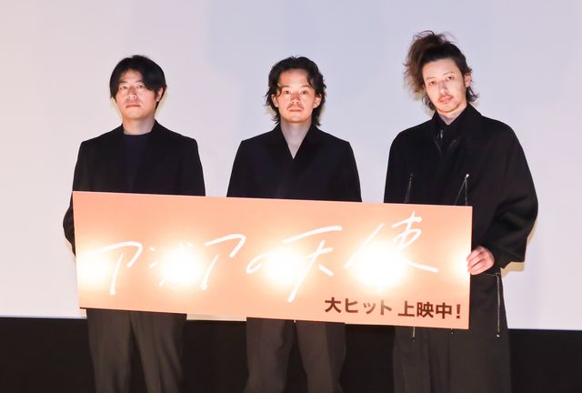 池松壮亮&オダギリジョーが韓国ロケを振り返る!『アジアの天使』公開記念舞台あいさつ:フォトギャラリー