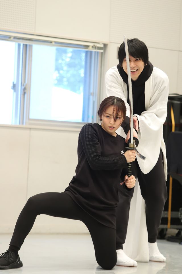 今泉佑唯＆瀬戸利樹ら「あずみ～戦国編～」公開稽古で魅せる！（16枚目）