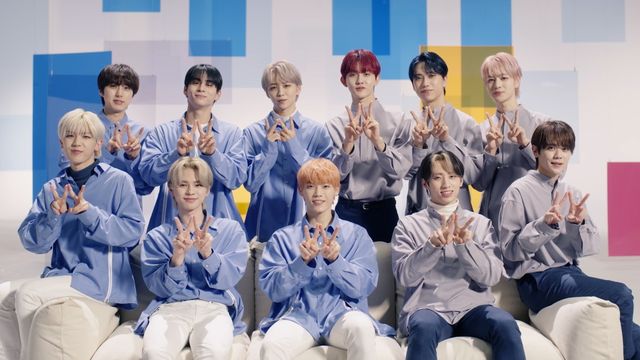 イケメン！INI出演CM「米肌 W クレンズ」篇メイキングカット（2枚目）