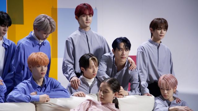 イケメン！INI出演CM「米肌 W クレンズ」篇メイキングカット（3枚目）