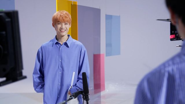 イケメン！INI出演CM「米肌 W クレンズ」篇メイキングカット（4枚目）