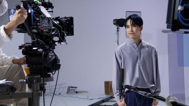 イケメン！INI出演CM「米肌 W クレンズ」篇メイキングカット（13枚目）