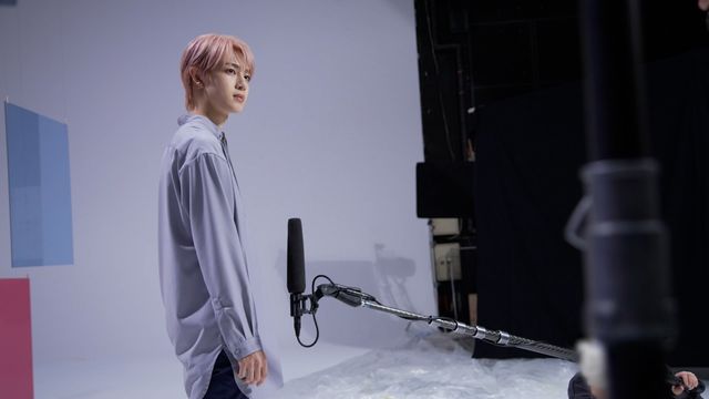 イケメン！INI出演CM「米肌 W クレンズ」篇メイキングカット（20枚目）