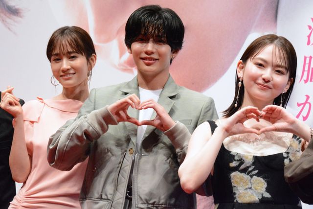 長尾謙杜・山田杏奈W主演『恋に至る病』完成披露舞台あいさつ（3枚目）