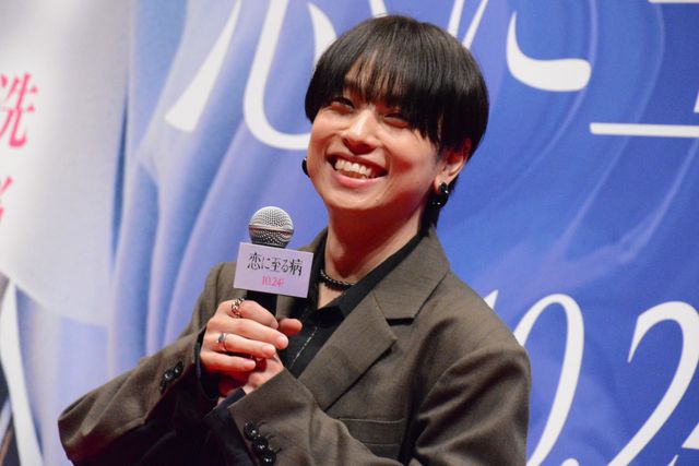 長尾謙杜・山田杏奈W主演『恋に至る病』完成披露舞台あいさつ（13枚目）