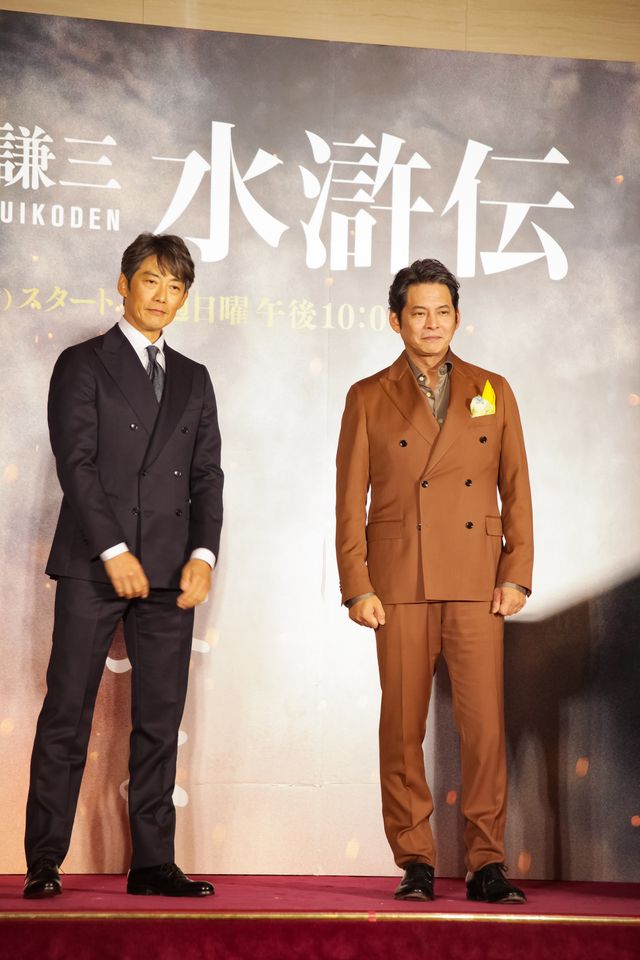 織田裕二、反町隆史、亀梨和也、波瑠ほか豪華キャスト集結！連続ドラマ「北方謙三　水滸伝」ジャパンプレミア（11枚目）