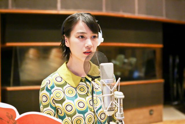 のん、アフレコ中！テレビアニメ「鬼平」アフレコフォトギャラリー：フォトギャラリー