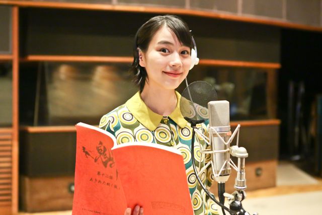 のん、アフレコ中！テレビアニメ「鬼平」アフレコフォトギャラリー（7枚目）