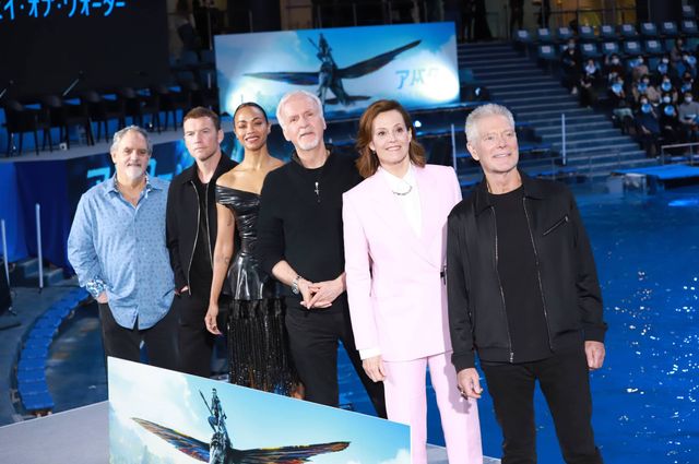 イルカたちが『アバター：ウェイ・オブ・ウォーター』キャストを歓迎！来日記者会見（25枚目）