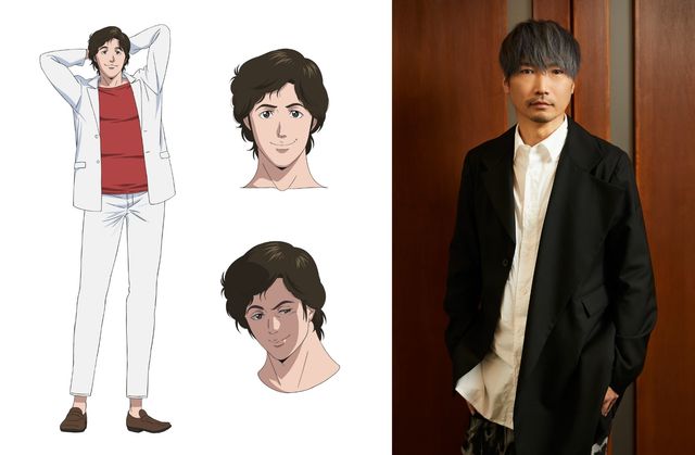 完全新作アニメ「キャッツ・アイ」に登場する神谷真人／声：小西克幸