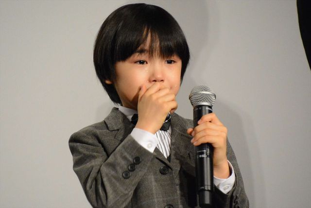 寺田心、棚橋弘至の男泣きにもらい泣き（4枚目）