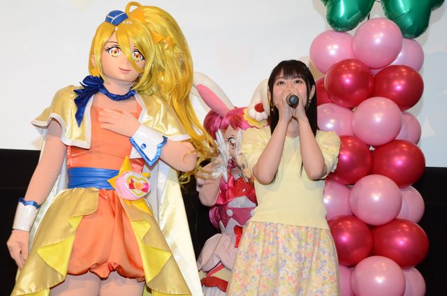 「HUGっと！プリキュア」キャスト集合！『映画　プリキュアスーパースターズ！』初日（4枚目）