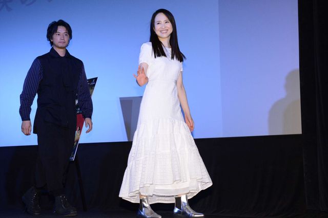 『家族のレシピ』舞台挨拶で聖子コールの嵐：フォトギャラリー