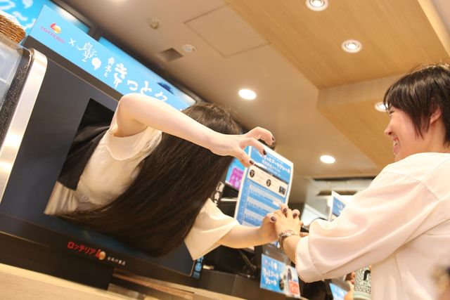 映画『貞子3D2』一日店長イベントフォトギャラリー（2枚目）