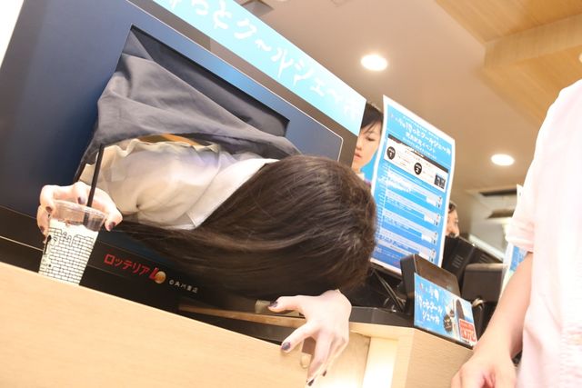 映画『貞子3D2』一日店長イベントフォトギャラリー（3枚目）