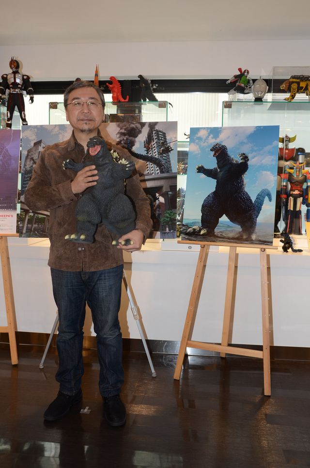 「怪獣絵師」貴重なゴジラ原画＆フィギュアが満載！　フォトギャラリー（2枚目）
