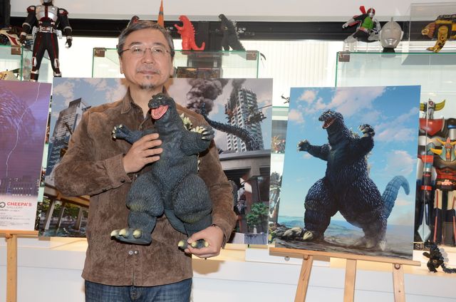 「怪獣絵師」貴重なゴジラ原画＆フィギュアが満載！　フォトギャラリー（3枚目）