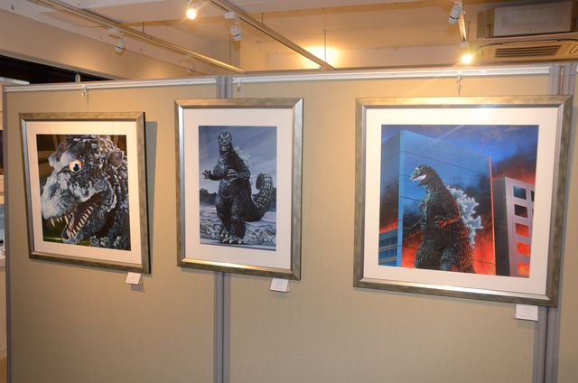 「怪獣絵師」貴重なゴジラ原画＆フィギュアが満載！　フォトギャラリー（4枚目）