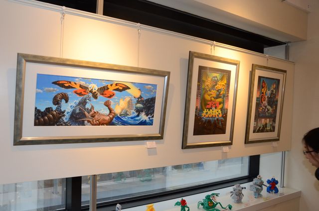 「怪獣絵師」貴重なゴジラ原画＆フィギュアが満載！　フォトギャラリー（5枚目）
