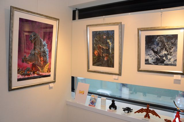 「怪獣絵師」貴重なゴジラ原画＆フィギュアが満載！　フォトギャラリー（6枚目）