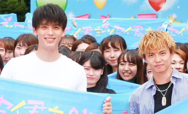 竹内涼真＆佐藤大樹が学生たちとダンス！映画『センセイ君主』フラッシュモブイベント：フォトギャラリー