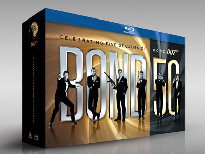 「007 製作50周年記念版 ブルーレイBOX[初回生産限定]」ジャケット
