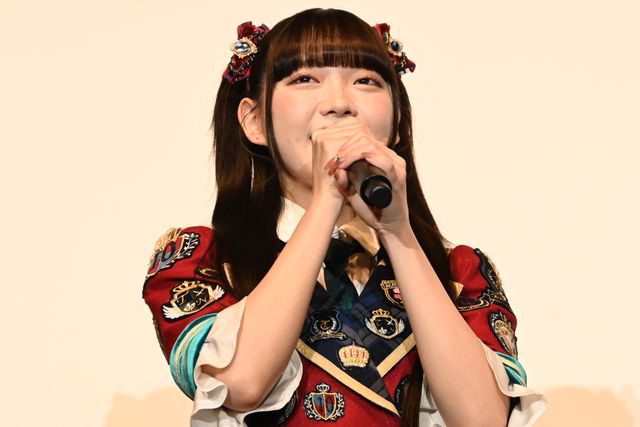 村重杏奈、肩出し黒ドレスで登場！初主演映画『悪鬼のウイルス』公開記念舞台挨拶（18枚目）