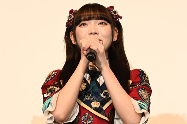 村重杏奈、肩出し黒ドレスで登場！初主演映画『悪鬼のウイルス』公開記念舞台挨拶（19枚目）