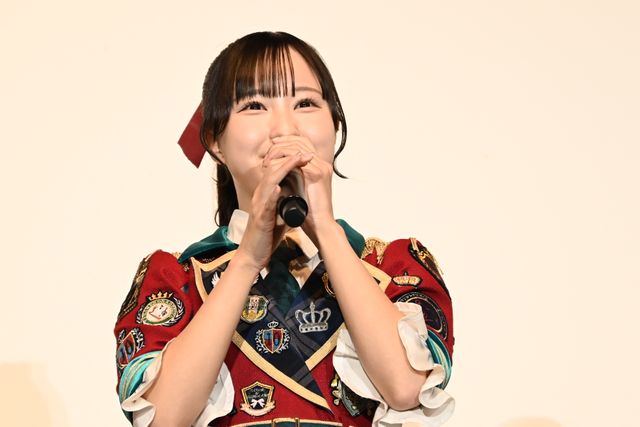 村重杏奈、肩出し黒ドレスで登場！初主演映画『悪鬼のウイルス』公開記念舞台挨拶（22枚目）