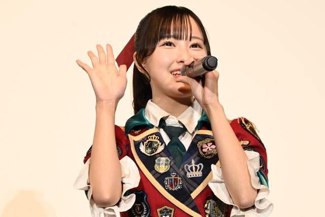 村重杏奈、肩出し黒ドレスで登場！初主演映画『悪鬼のウイルス』公開記念舞台挨拶（23枚目）