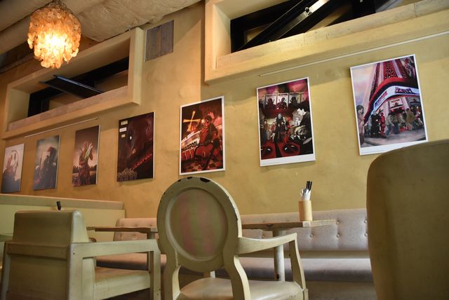 日本初公開のアートワークも！『デッドプール』コラボカフェに潜入フォトギャラリー：フォトギャラリー