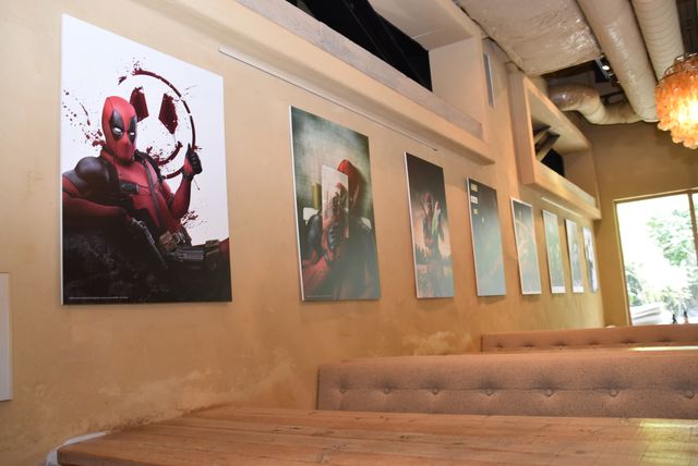 日本初公開のアートワークも！『デッドプール』コラボカフェに潜入フォトギャラリー（7枚目）
