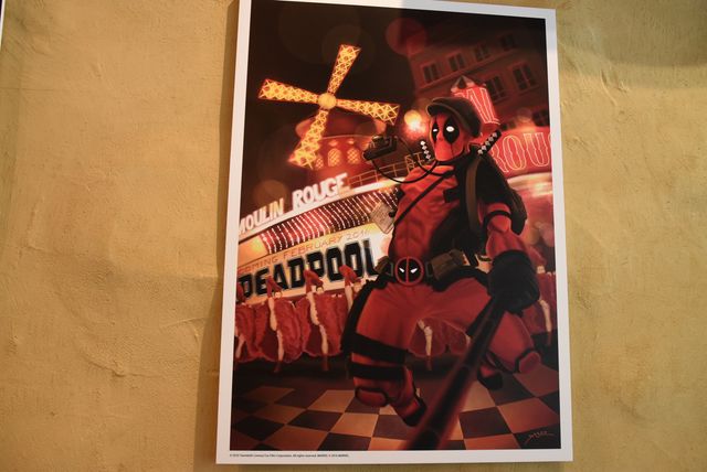 日本初公開のアートワークも！『デッドプール』コラボカフェに潜入フォトギャラリー（8枚目）