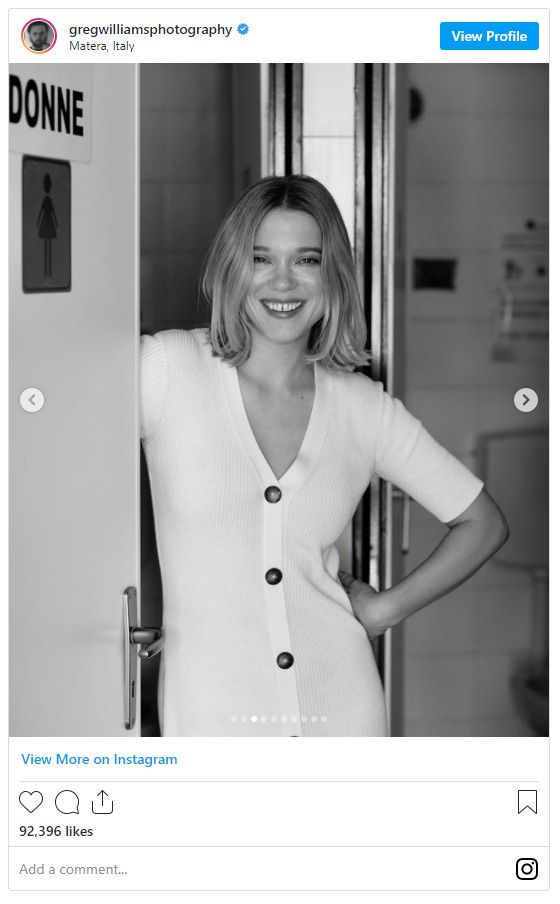 『007／ノー・タイム・トゥ・ダイ』レア・セドゥのオフショット集（3枚目）