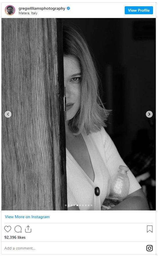 『007／ノー・タイム・トゥ・ダイ』レア・セドゥのオフショット集（4枚目）